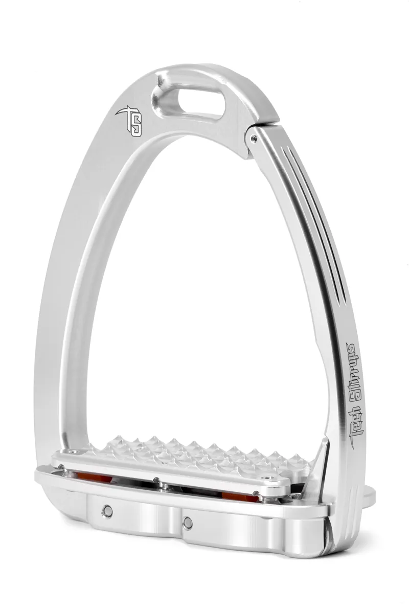 Tech Venice Dressage Plus Stirrups Silver HIRE